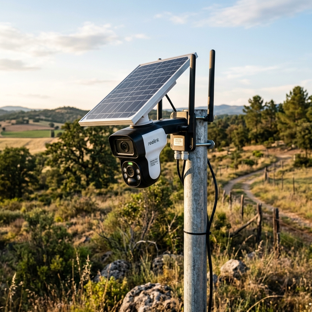 Güneş Panelli (Solar) Kamera Çözümleri